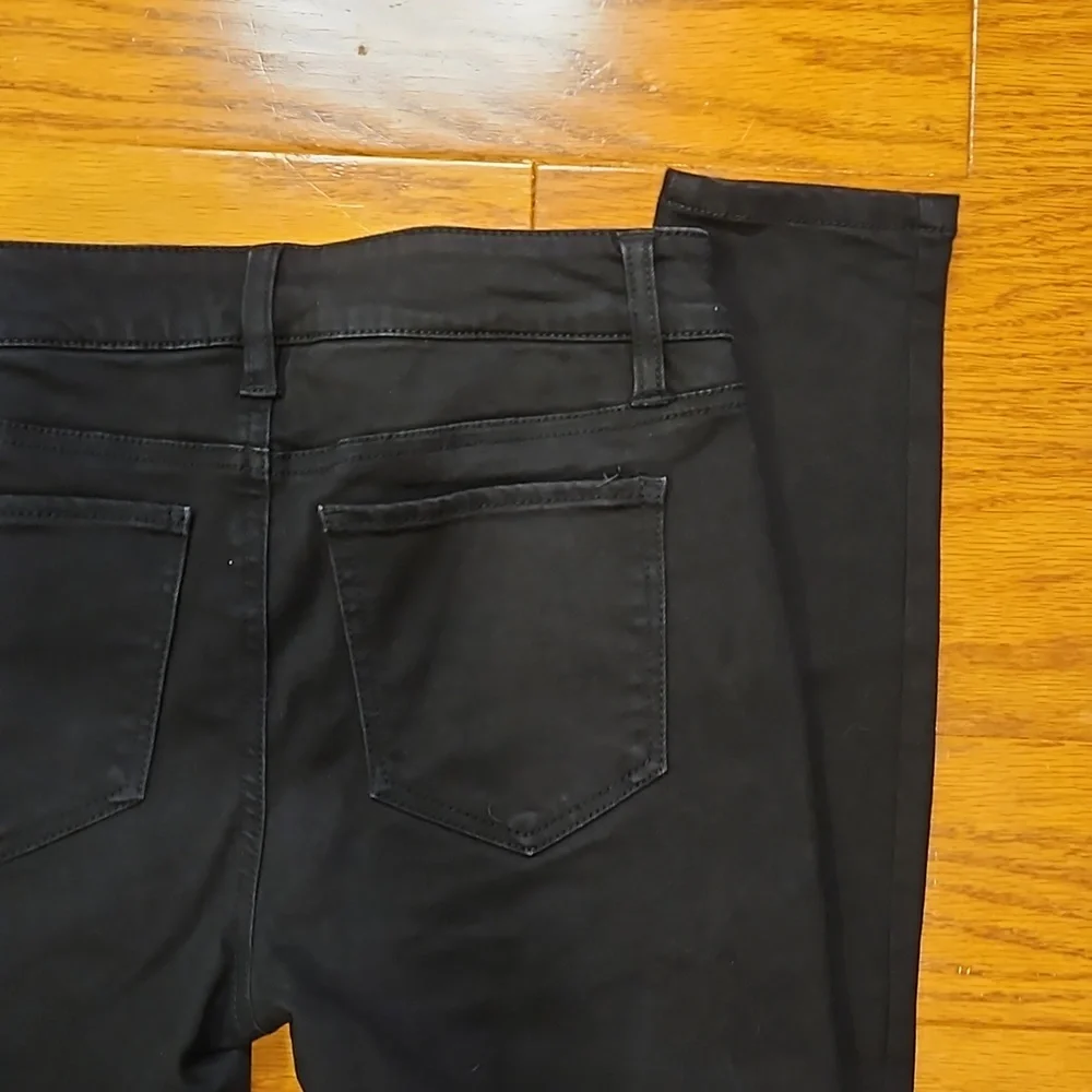 Black Harper Jeans with Zipper Pockets - Picture 5 of 8